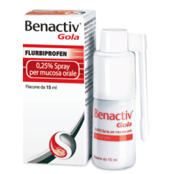 BENACTIV GOLA*SPRAY 15ML 0,25%