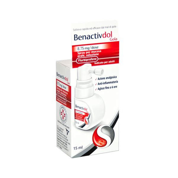 BENACTIVDOL GOLA*SPRAY15ML8,75