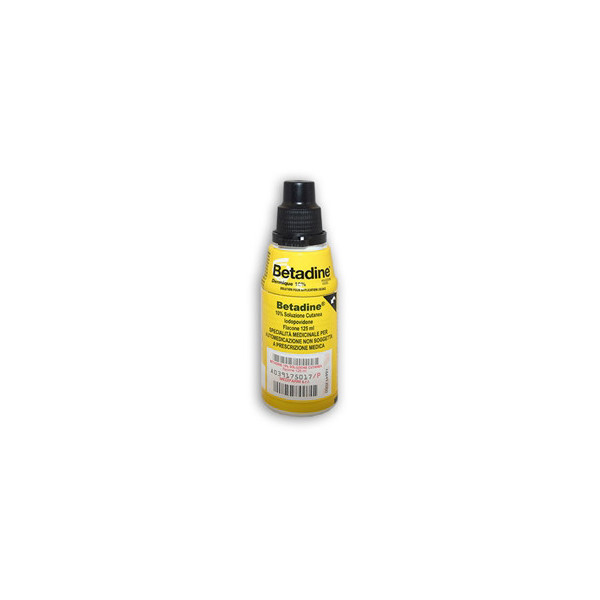 BETADINE*SOLUZ CUT 125ML 10%