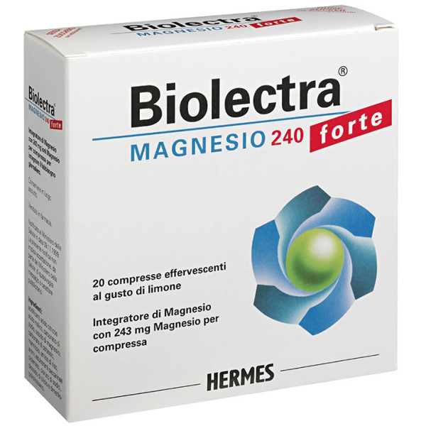 BIOLECTRA MAGNESIO FORTE 20 COMPRESSE BIOLECTRA MAGNESIO FORTE 20 COMPRESSE