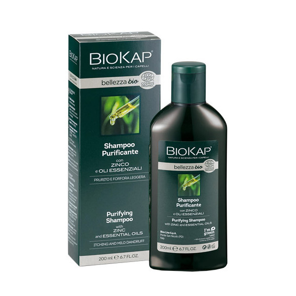 BIOKAP BELLEZZA BIO SHAMPOO PURIFICANTE COSMOS ECOCERT 200 ML BIOSLINE