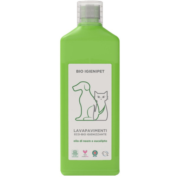 BIOPET LAVAPAVIMENTI OLIO NEEM EUCALIPTO 1 LITRO