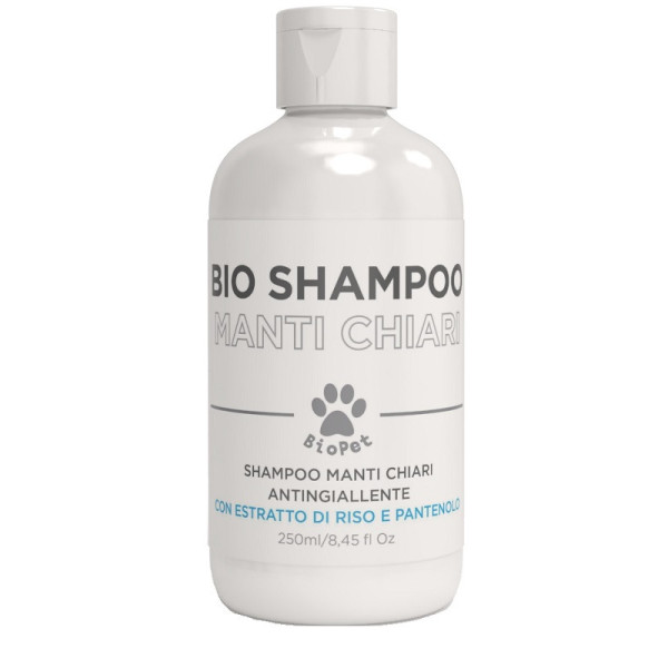 BIOPET SHAMPOO MANTI CHIARI 250 ML