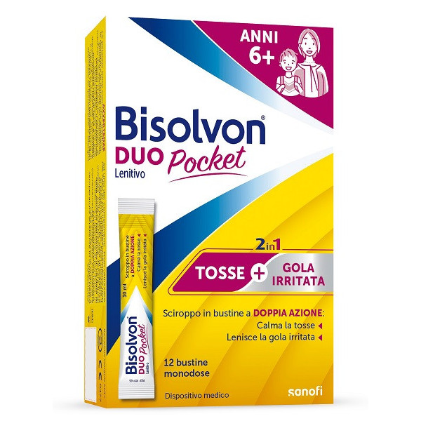 BISOLVON DUO POCKET LENITIVO NEW 12 BUSTINE