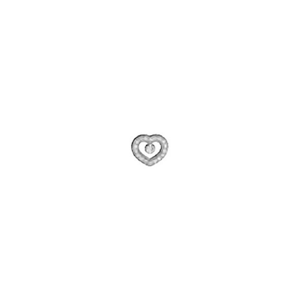 BJT215 ORECCHINI 5TH CUORE STAINLESS STEEL