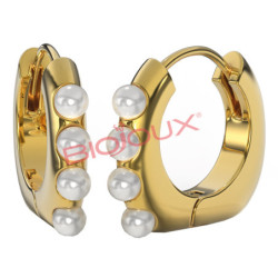 BJT315 ORECCHINI DOLORES PEARL GOLD PLATED