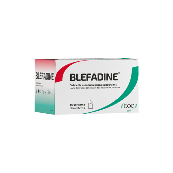 BLEFADINE 14 SALVIETTE MONOUSO PER DETERSIONE PERIOCULARE
