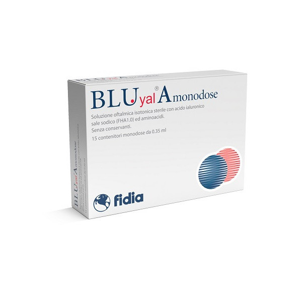 BLU YAL A MONODOSE GOCCE OCULARI 15 FLACONCINI 0,35 ML