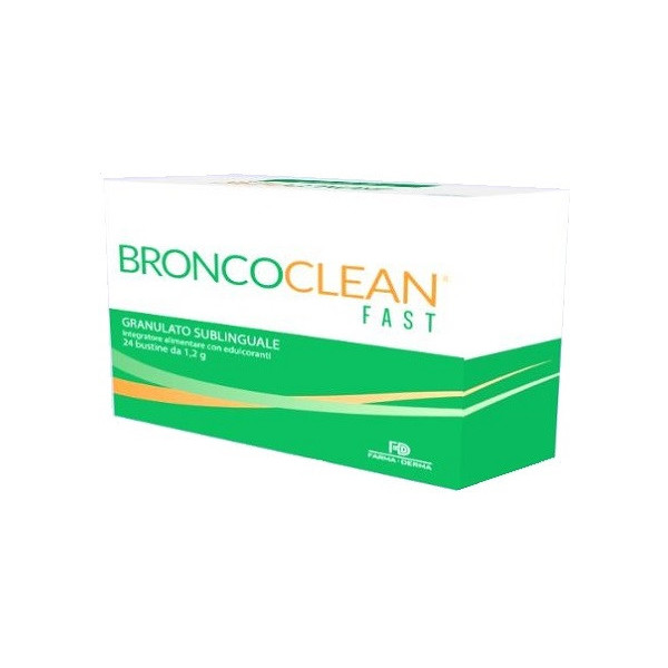 BRONCOCLEAN FAST GRANULATO SUBLINGUALE 24 BUSTINE