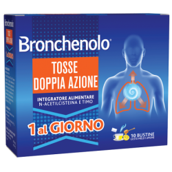 BRONCHENOLO TOSSE DOPPIA AZIONE 10 BUSTINE