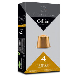 CELLINI CAFFE' CREMOSO INTENSITA' 4 10 CAPSULE