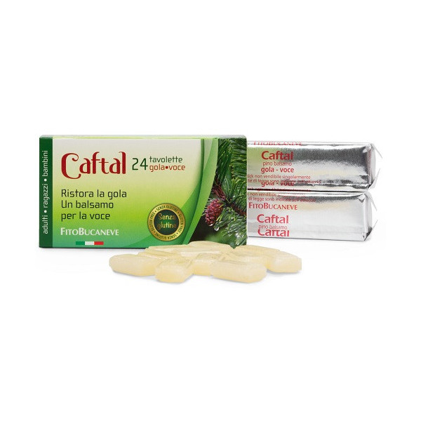 CAFTAL GOLA VOCE 24 TAVOLETTE 60 G