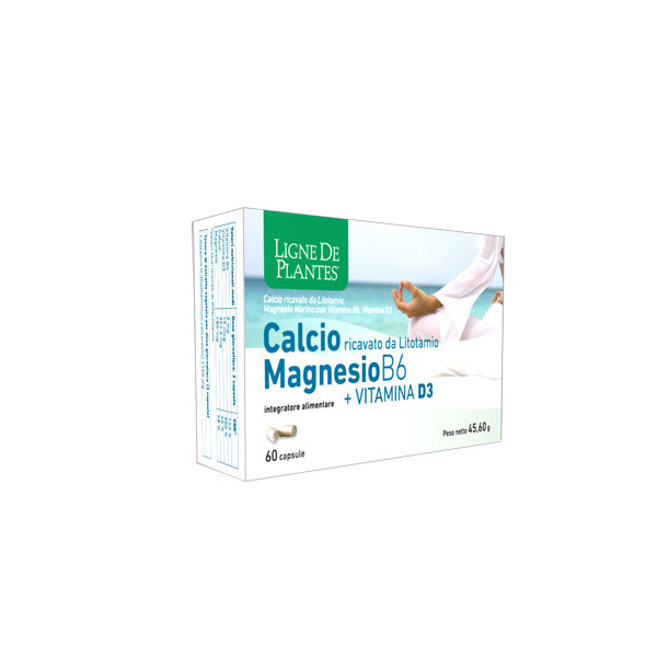 CALCIO + MAGNESIO B6 + VITAMINA D3 60 CAPSULE