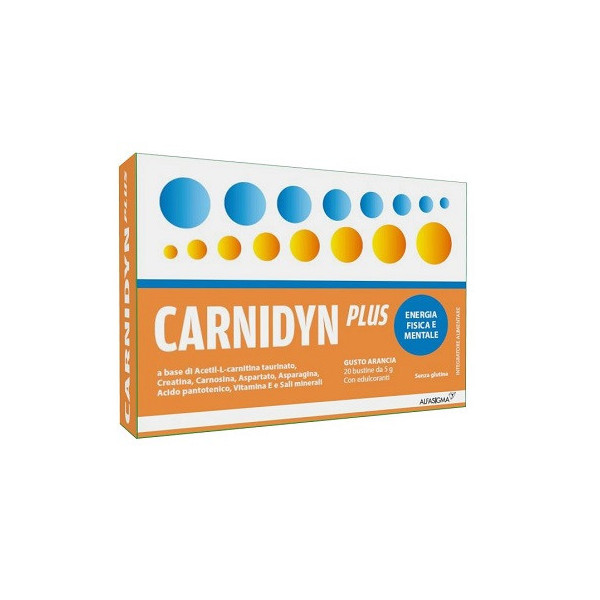 CARNIDYN PLUS 20 BUSTINE DA 5 G GUSTO ARANCIA