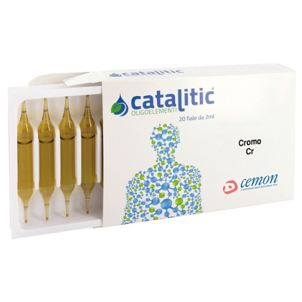 CATALITIC OLIGOELEMENTI CROMO CR 20 FIALE DA 2 ML