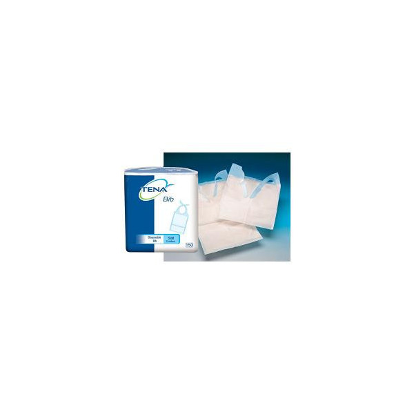 BAVAGLIA MONOUSO TENA BIB MISURA MEDIA/LARGE 150 PEZZI