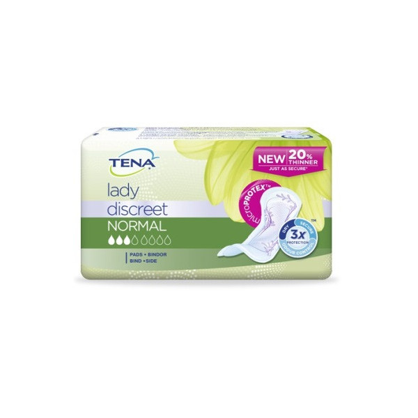 PANNOLONE SAGOMATO TENA DISCREET NORMAL 12 PEZZI