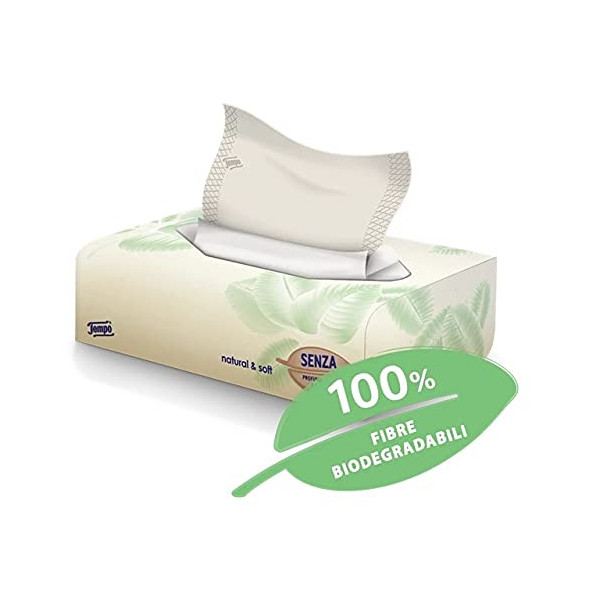 TEMPO BOX FAZZOLETTI NATURAL&SOFT 70 PEZZI