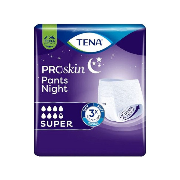 PANNOLONE PULL UP NOTTE TENA PANTS NIGHT M 10 PEZZI