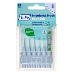 TEPE SCOVOLINO XSOFT BLU 0,6 MM 6 PEZZI