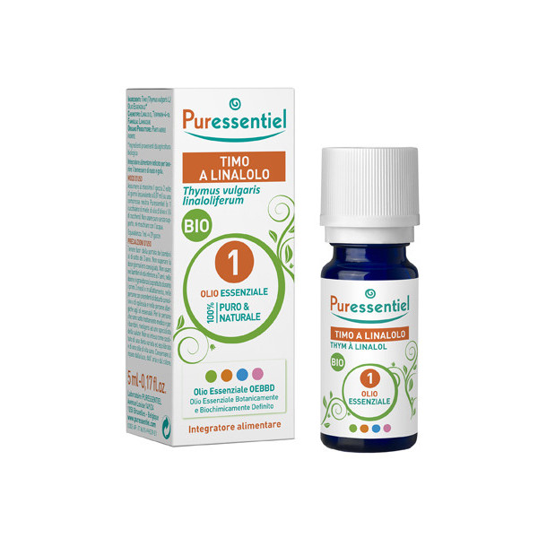 PURESSENTIEL TIMO A LINALOLO OLIO ESSENZIALE BIO 5 ML