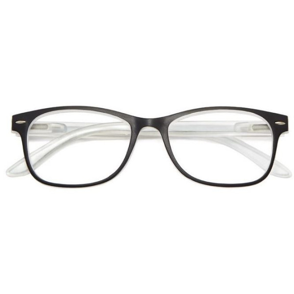 OCCHIALE DA LETTURA PREMONTATO TWINS GOLD ICE NERO +2,00