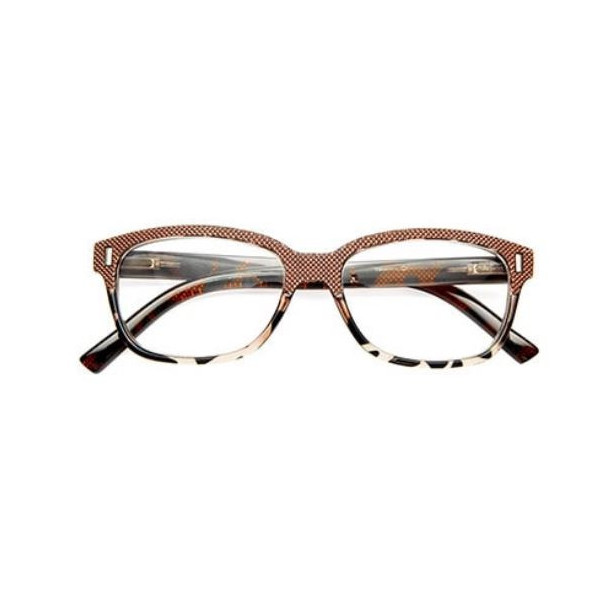 OCCHIALE DA LETTURA PREMONTATO GOLD NEWPORT MARRONE +3,00
