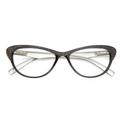 OCCHIALE DA LETTURA PREMONTATO TWINS PLATINUM GINEVRA NERO +2,00