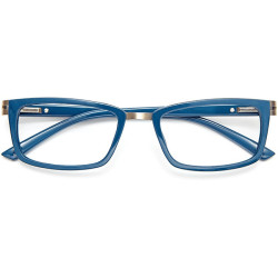 OCCHIALE DA LETTURA PREMONTATO TWINS PLATINUM LUGANO BLU +2,50