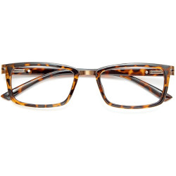 OCCHIALE DA LETTURA PREMONTATO TWINS PLATINUM LUGANO MARRONE +3,50