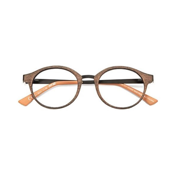 OCCHIALE DA LETTURA PREMONTATO TWINS PLATINUM NEW ORLEANS MARRONE +1,00