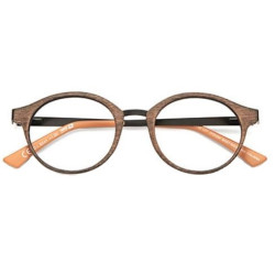 OCCHIALE DA LETTURA PREMONTATO TWINS PLATINUM NEW ORLEANS MARRONE +2,50