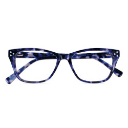 OCCHIALE DA LETTURA PREMONTATO TWINS PLATINUM VEN DEMI/BLUE +2,00