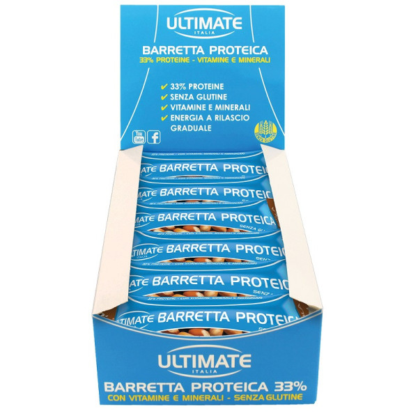 ULTIMATE BARRETTA PROTEICA NOCCIOLA 24 PEZZI