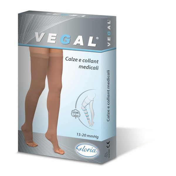 VEGAL CALZA C/COSC BEIGE M 1 PAIO