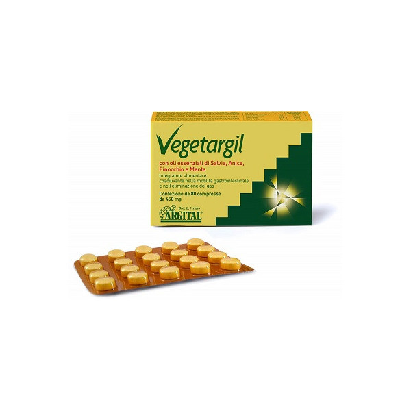 VEGETARGIL 80 COMPRESSE