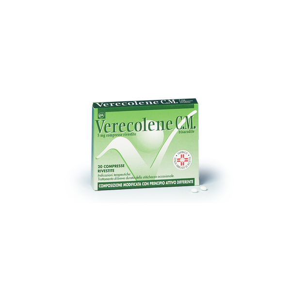 VERECOLENE CM*20CPR RIV 5MG