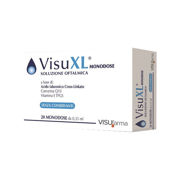 SOLUZIONE OFTALMICA VISUXL 20 CONTENITORI MONODOSE 0,33 ML