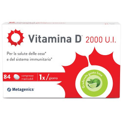 VITAMINA D 2000 UI 84 COMPRESSE