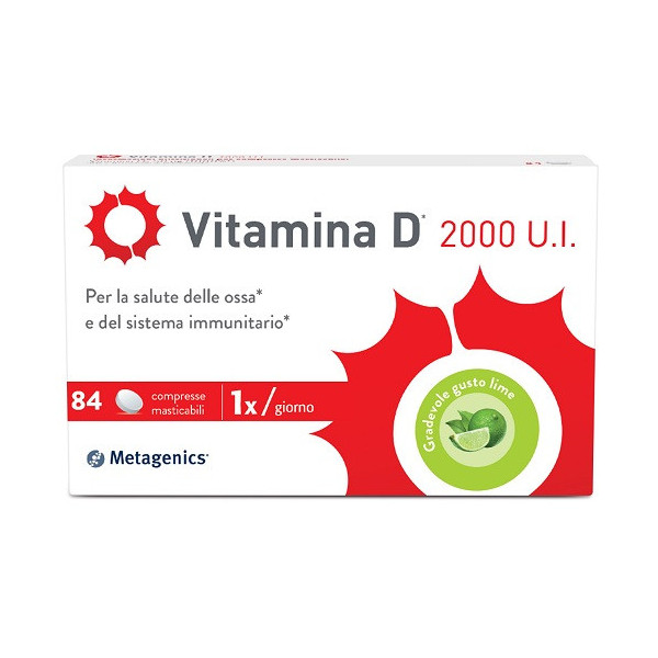 VITAMINA D 2000 UI 84 COMPRESSE