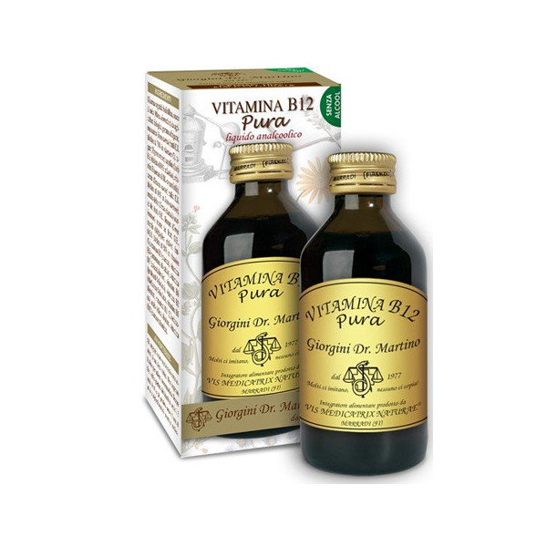 VITAMINA B12 PURA 100 ML LIQUIDO ANALCOLICO