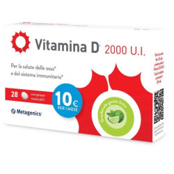VITAMINA D 2000UI 28 COMPRESSE MASTICABILI
