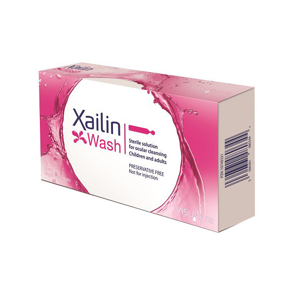 XAILIN WASH SOLUZIONE STERILE OCULARE 20 FLACONCINI 5 ML MONODOSE