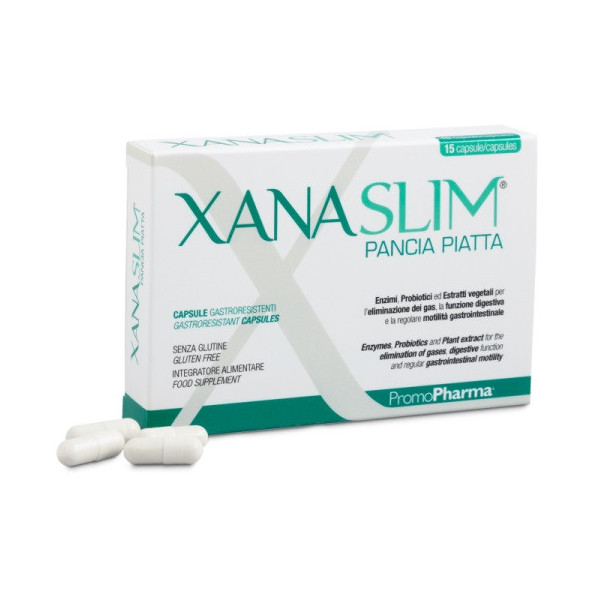 XANASLIM PANCIA PIATTA 15 CAPSULE GASTRORESISTENTI