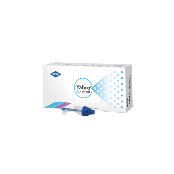 YABRO SPRAY-SOL 10 FIALE 5 ML SODIO IALURONATO 0,18%