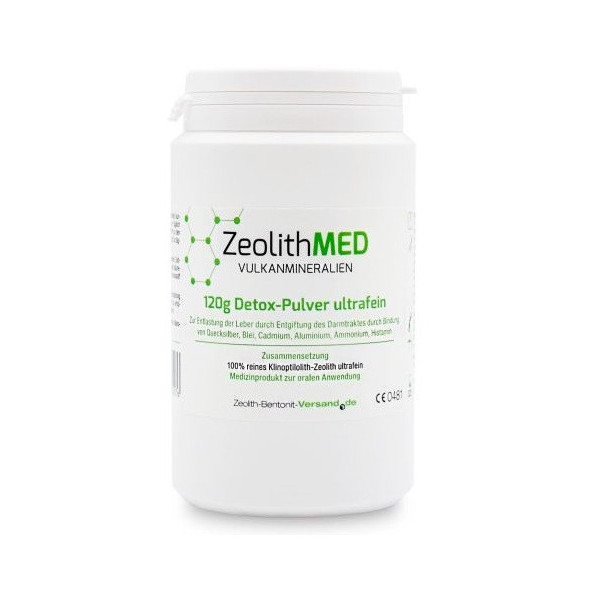 ZEOLITHMED MINERALI VULCANICI DETOX POLVERE ULTRAFINE 120 G