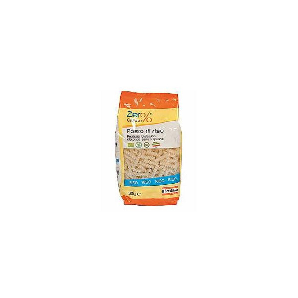 ZERO% GLUTINE PASTA RISO FUSILLI SENZA GLUTINE BIO 500 G