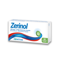 ZERINOL*20CPR RIV 300MG+2MG
