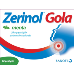 ZERINOL GOLA MENTA*18PAST 20MG