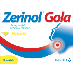 ZERINOL GOLA LIMO*18PAST 20MG
